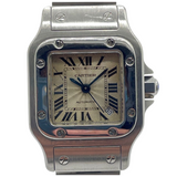 Cartier Santos Galbee 2423 24mm Automatic Silver Dial Steel Watch
