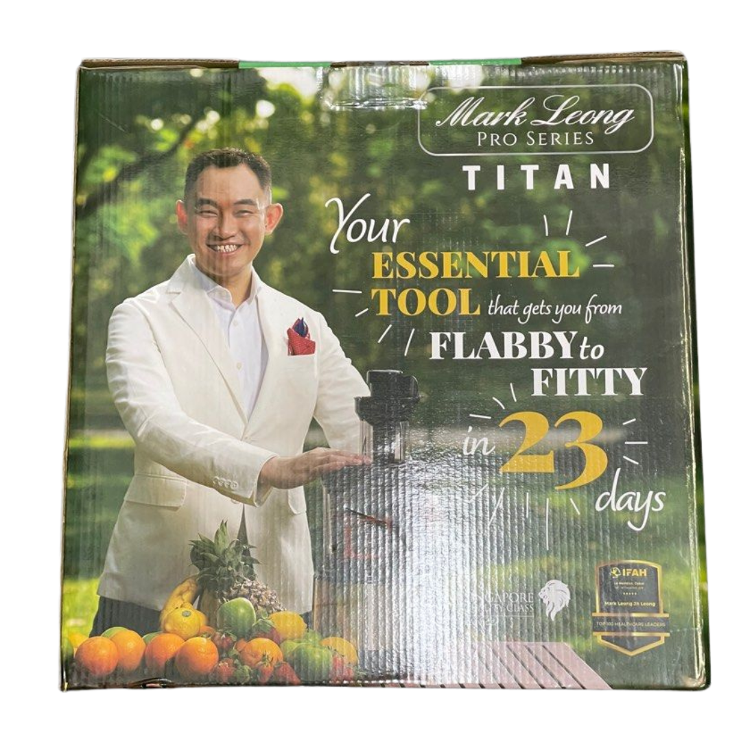 Mark Leong Pro-series Titan Slow Juicer