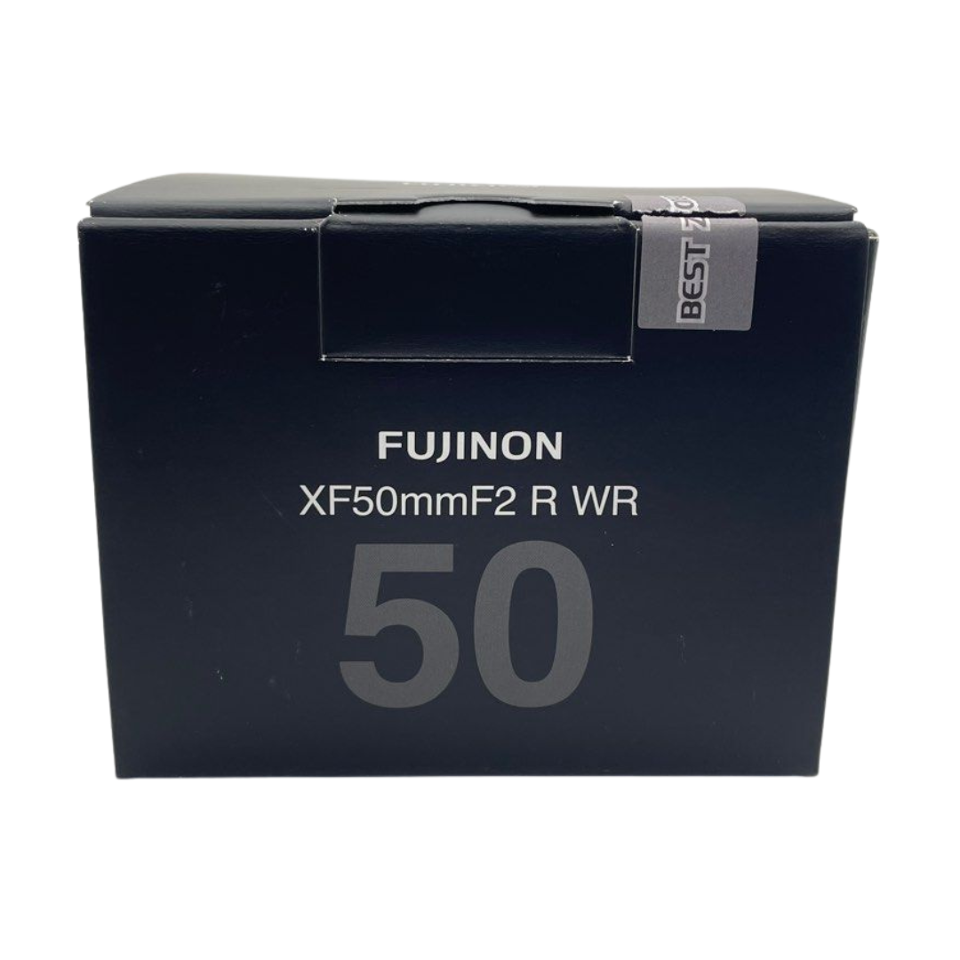 Fujifilm Fujinon XF 50mm F2 R Weather Resistant Aspherical Lens, Black