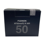 Fujifilm Fujinon XF 50mm F2 R Weather Resistant Aspherical Lens, Black