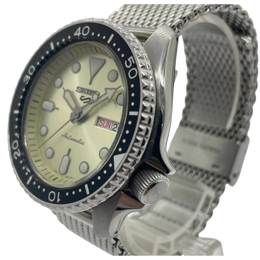 Seiko SRPE75K1 42.5mm Automatic Silver Dial Watch