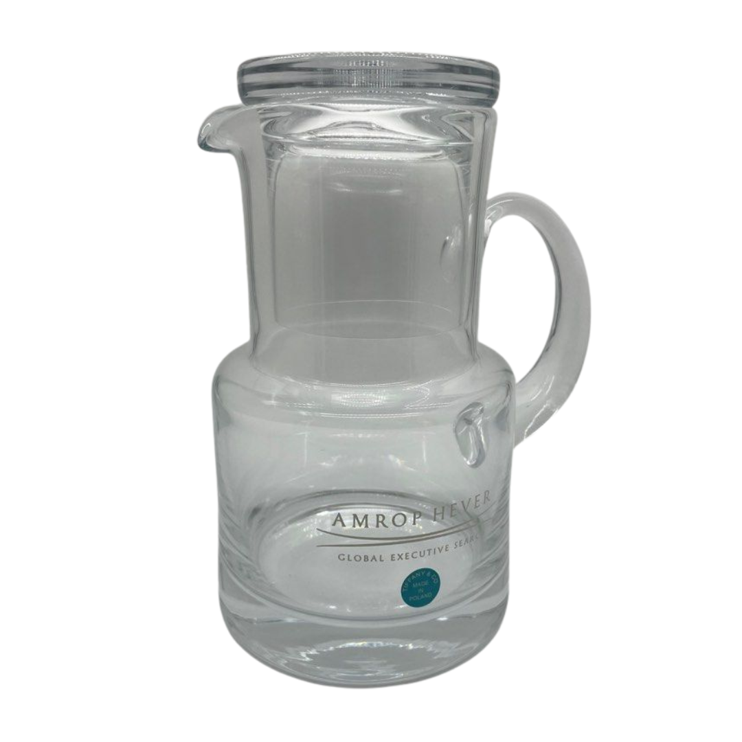 Tiffany & Co Pitcher w/Glass