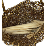Anteprima Metallic Wire Mesh Bronze Tote Bag
