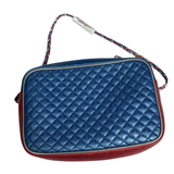 Gucci Trapuntata Metalic Laminated Leather Shoulder/Crossbody Bag