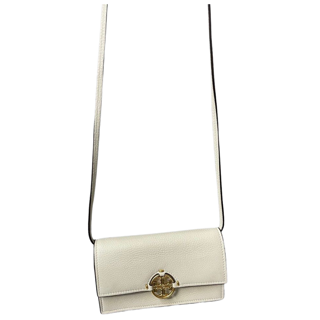 Tory Burch Shoulder Leather Bag, White