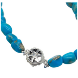 Turquoise Necklace w/Silver Clasp