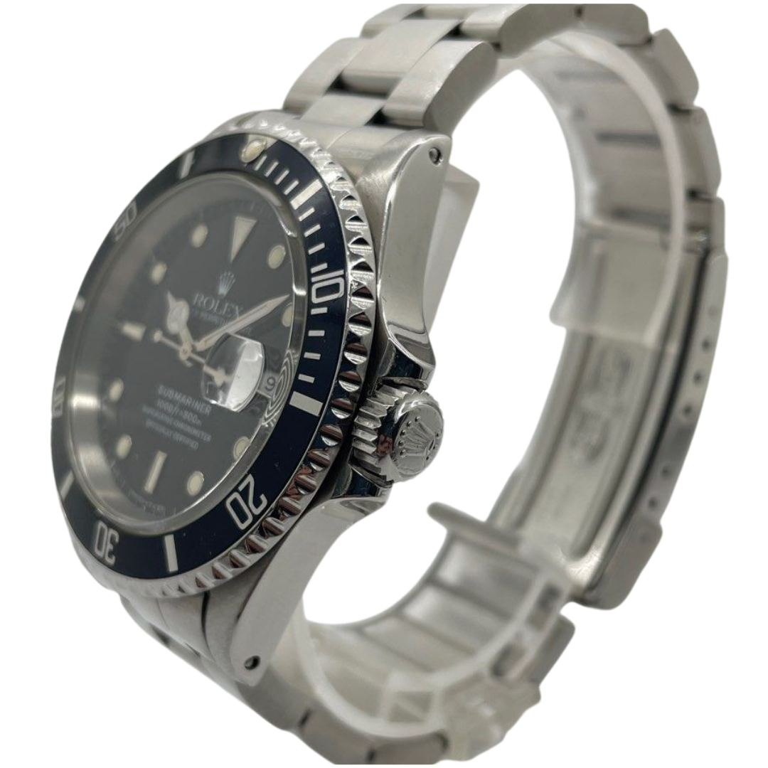Rolex Submariner 16610 40mm Automatic Black Dial Watch