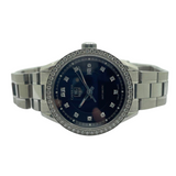 Tag Heuer WV2412 27mm Automatic Diamond Bezel/Index Black Dial Watch