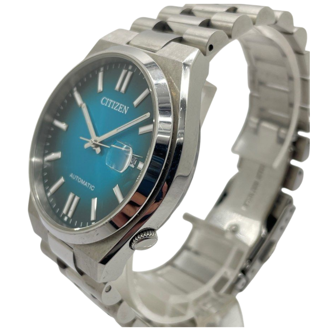 Citizen 40mm Automatic NJ0151-88X Tsuyosa Turquoise Dial Watch