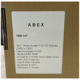 ABEX Tab 14T Touch | 2-IN-1 Laptop | Intel N100