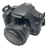 Canon EOS 450D 12.2MP Digital DSLR Camera w/50mm Lens