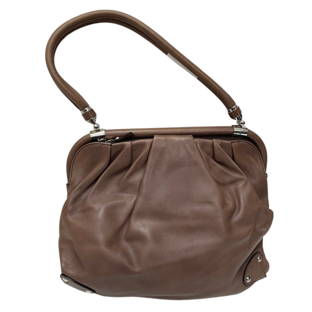 Salvatore Ferragamo Tote Leather Bag, Brown Secondary image
