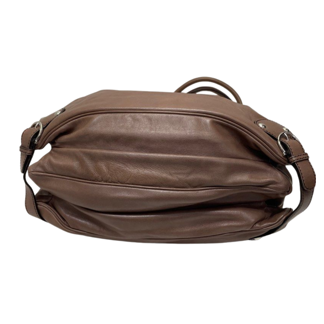 Salvatore Ferragamo Tote Leather Bag, Brown