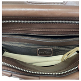 Salvatore Ferragamo Tote Leather Bag, Brown