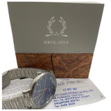 SOLVIL ET TITUS Nordic Tale 42mm Quartz Blue Dial Watch W06-03100-002