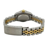 Rolex Datejust 69173 26mm Half Gold Diamond Automatic Comp Dial Watch