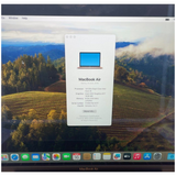 MacBook Air (Retina, 13-inch, 2018) 8GB,128GB (NO CHARGER)