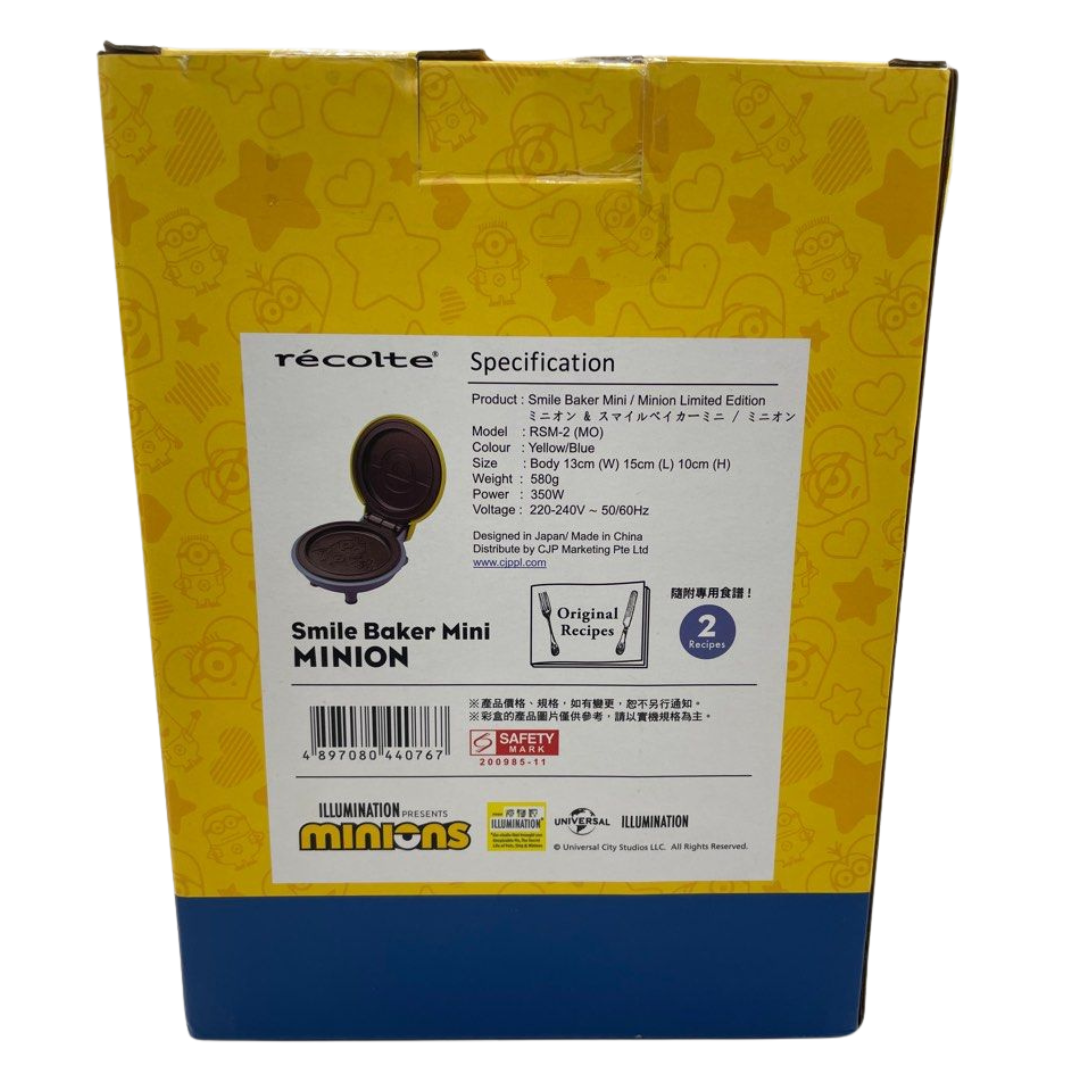 Récolte Smile Baker Mini - Minion Edition RSM-2(MO)