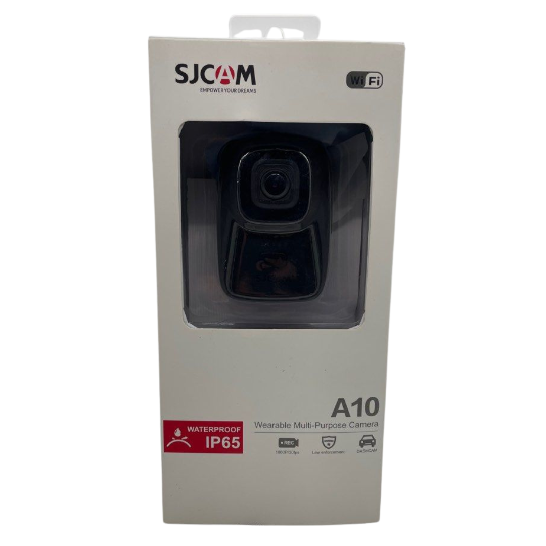 SJCAM A10 Portable Body Camera Wearable Laser Infrared Security Camera (Black)