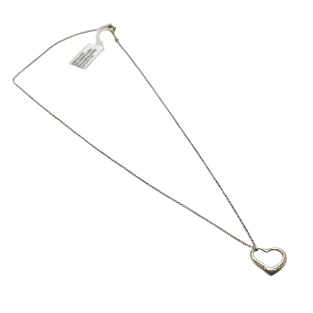 Tiffany & Co Paloma Picasso Loving Heart 925 Silver Necklace