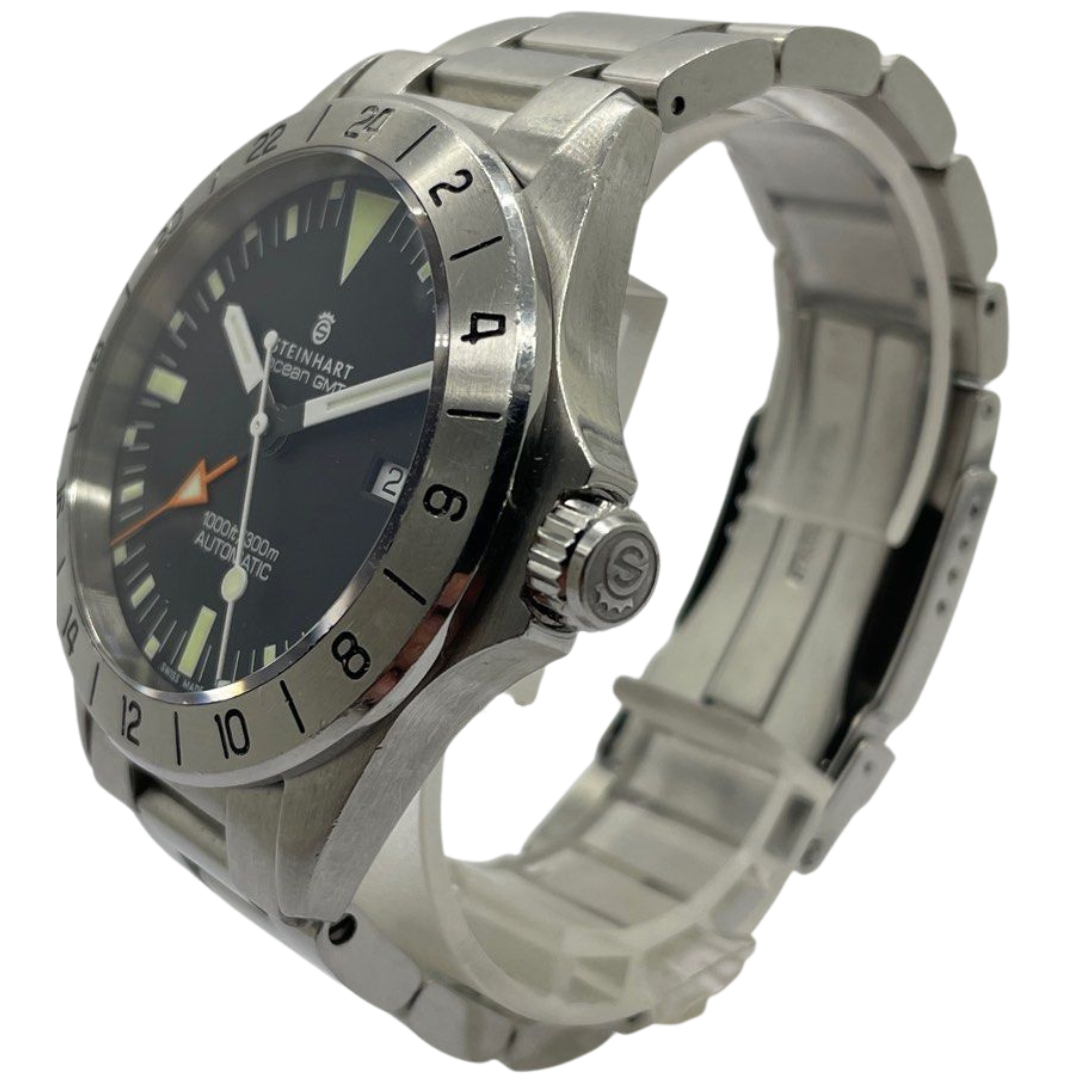 Steinhart Ocean One GMT 300m 42mm Automatic Black Dial Watch
