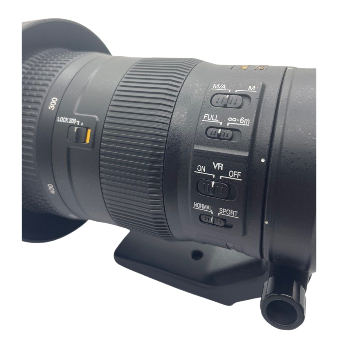 Nikon AF-S FX NIKKOR 200-500mm f/5.6E ED Vibration Reduction Zoom Lens with Auto Focus for Nikon DSLR Cameras Black