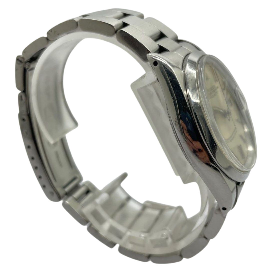 Rolex Oyster Perpetual 1500 34mm Automatic Silver Dial Watch