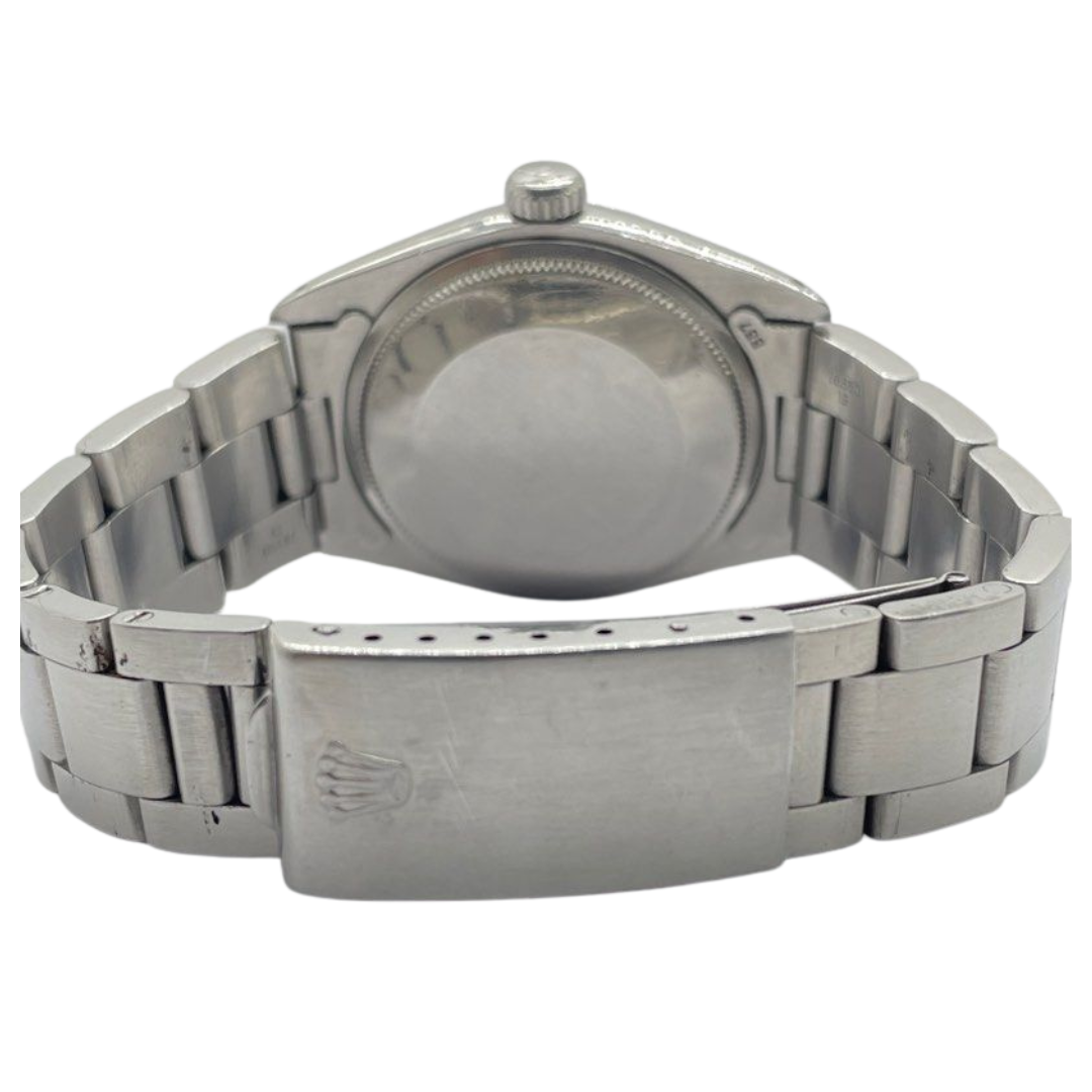 Rolex Oyster Perpetual 1500 34mm Automatic Silver Dial Watch
