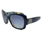 Tory Burch Blue, Brown Tortoise Shell Sunglasses