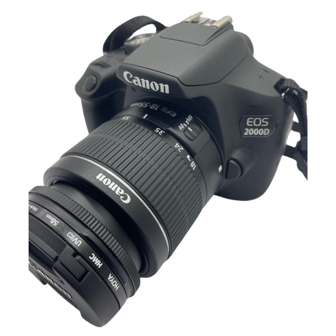 Canon EOS 200D 24.2MP DSLR Camera w/Lens 18-55mm