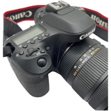 Canon EOS 80D DSLR 24.2mp Camera with Sigma 17-50mm f2.8 EX HSM Lens