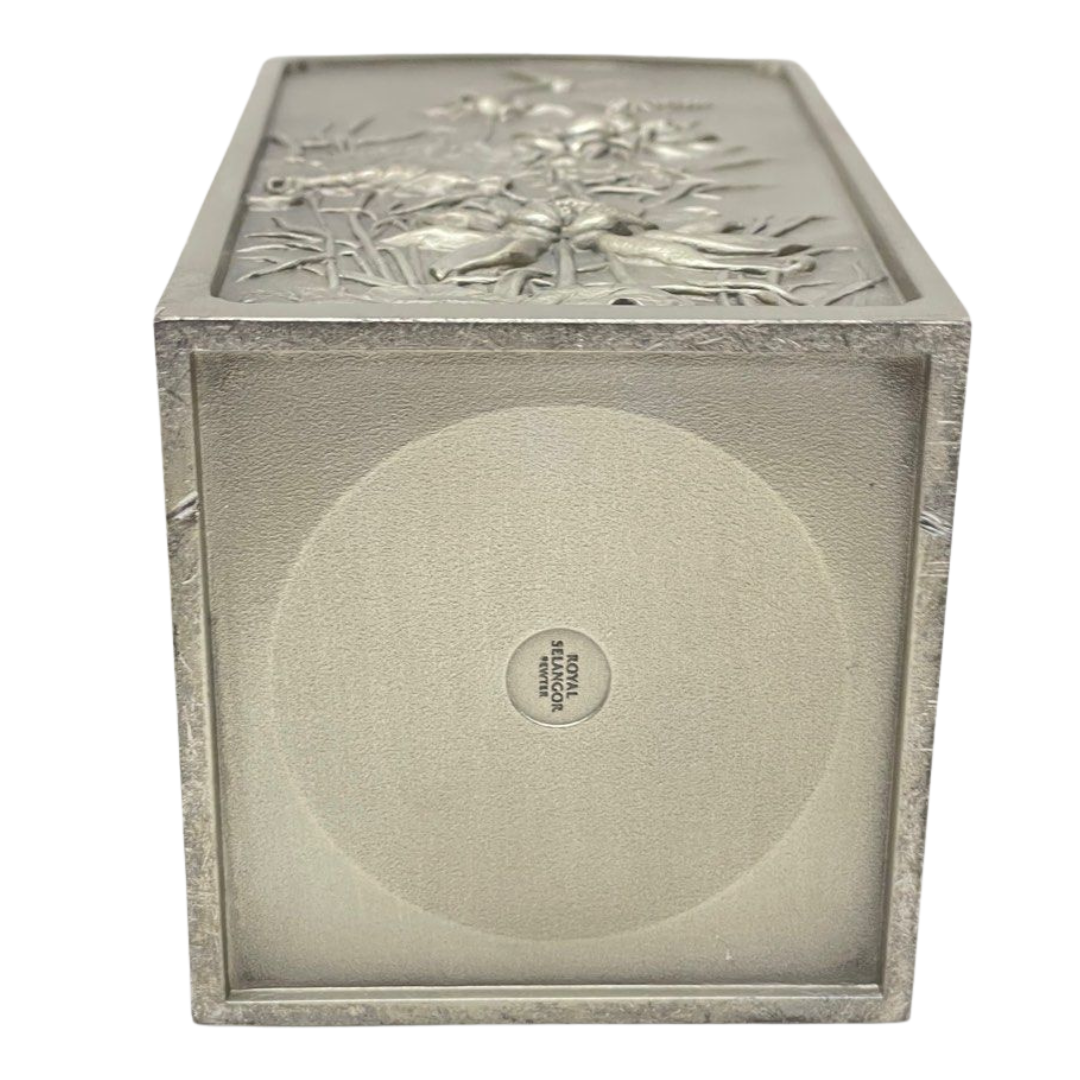 Royal Selangor Hand Finished Four Seasons Collection Pewter Vase 33cm