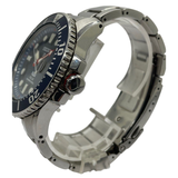 Seiko Prospex Padi Solar Divers 200m 46mm Blue Dial Steel Watch SNE435