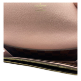 Louis Vuitton Portfeuille Emile Damier Ebene Leather Zipper Wallet