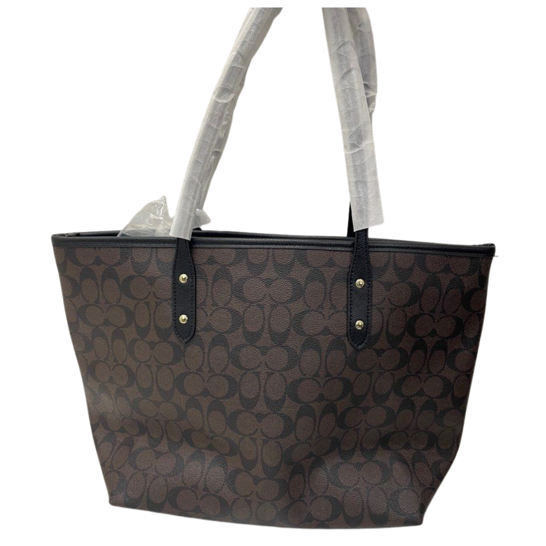 Coach Signature City Tote Shoulder Bag F36876