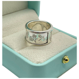 Gucci 925 Sterling Silver Ring, Size 51