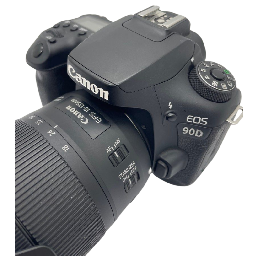 Canon EOS 90D 32.5MP DSLR Camera with EFS 18-135mm Lens