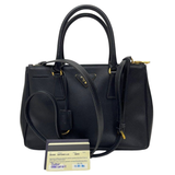 Prada Saffiano Lux Double Zip Tote Bag BN1801