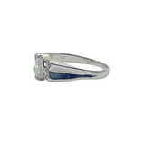 750 White Gold Natural Diamond Ring