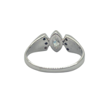 750 White Gold Natural Diamond Ring
