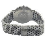 Cyma 35mm Quartz Silver Dial Steel Watch 02-0226D