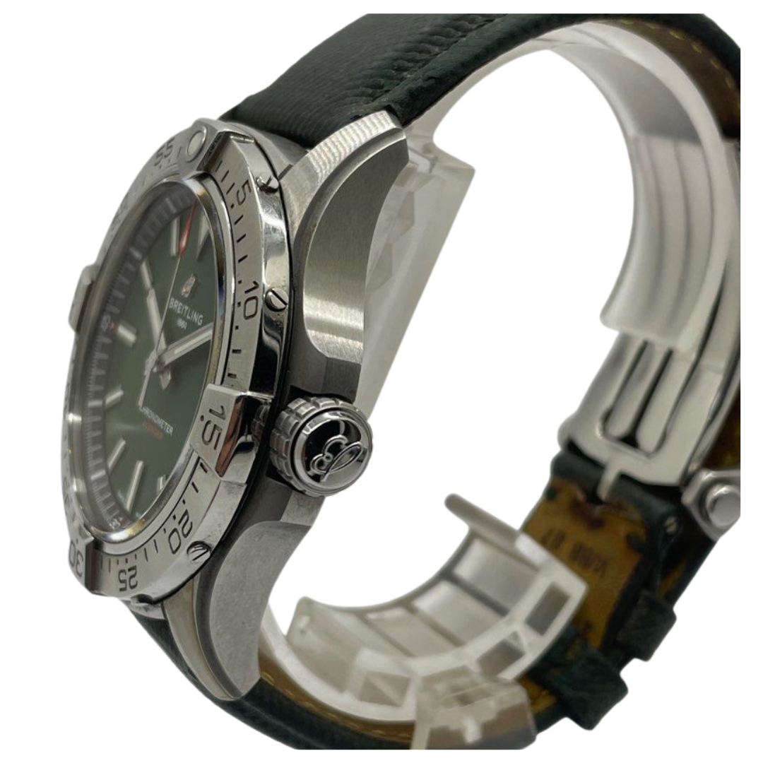 Breitling Avenger A17328 42mm Automatic Green Dial Watch