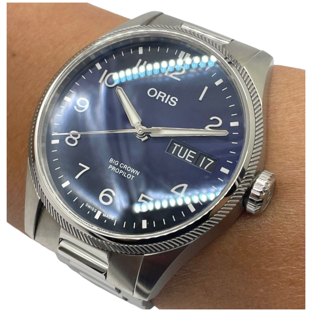 Oris Big Crown Propilot Big Day/Date 44mm Automatic Blue Dial Watch