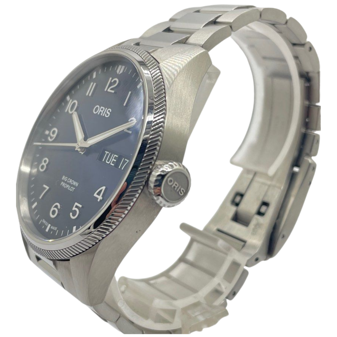 Oris Big Crown Propilot Big Day/Date 44mm Automatic Blue Dial Watch