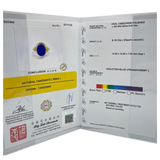 750 White Gold Natural Tanzanite & Diamond Ring