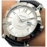 Tiffany & Co Atlas 42mm Automatic Silver Dial Watch