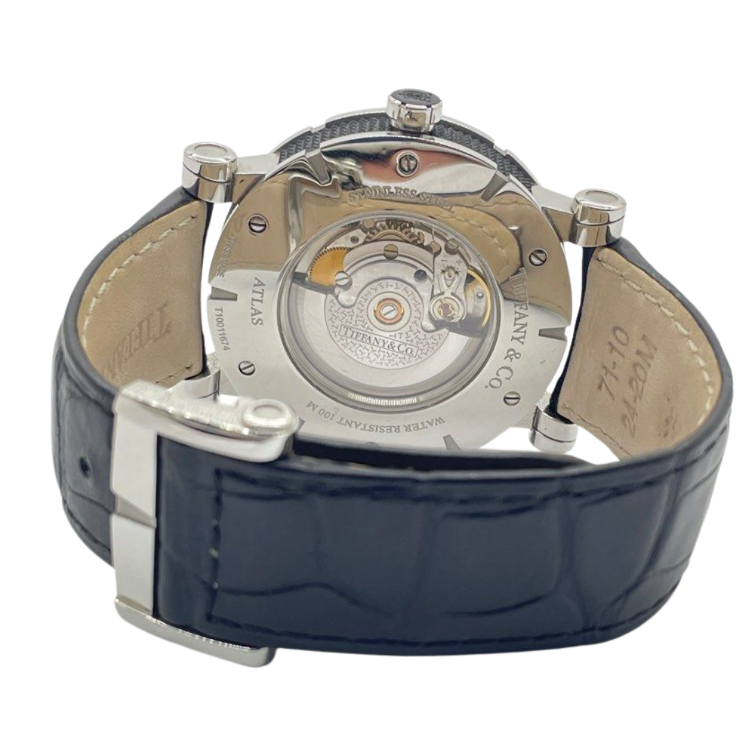 Tiffany & Co Atlas 42mm Automatic Silver Dial Watch
