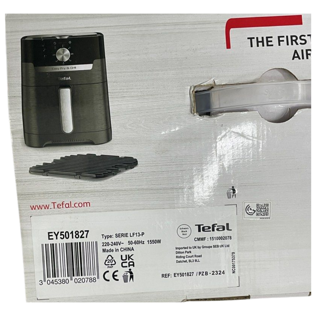 TEFAL EASY FRY 2 in 1 Classic Air Fryer & GRILL EY501827
