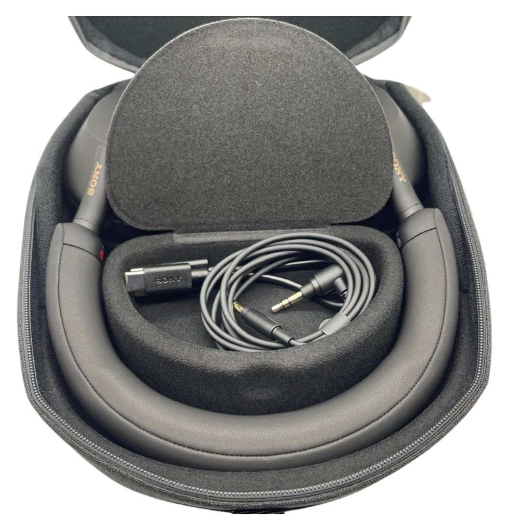 Sony WH-1000XM5 Wireless Noise-Cancelling Headphones, Black (WH1000XM5/B)