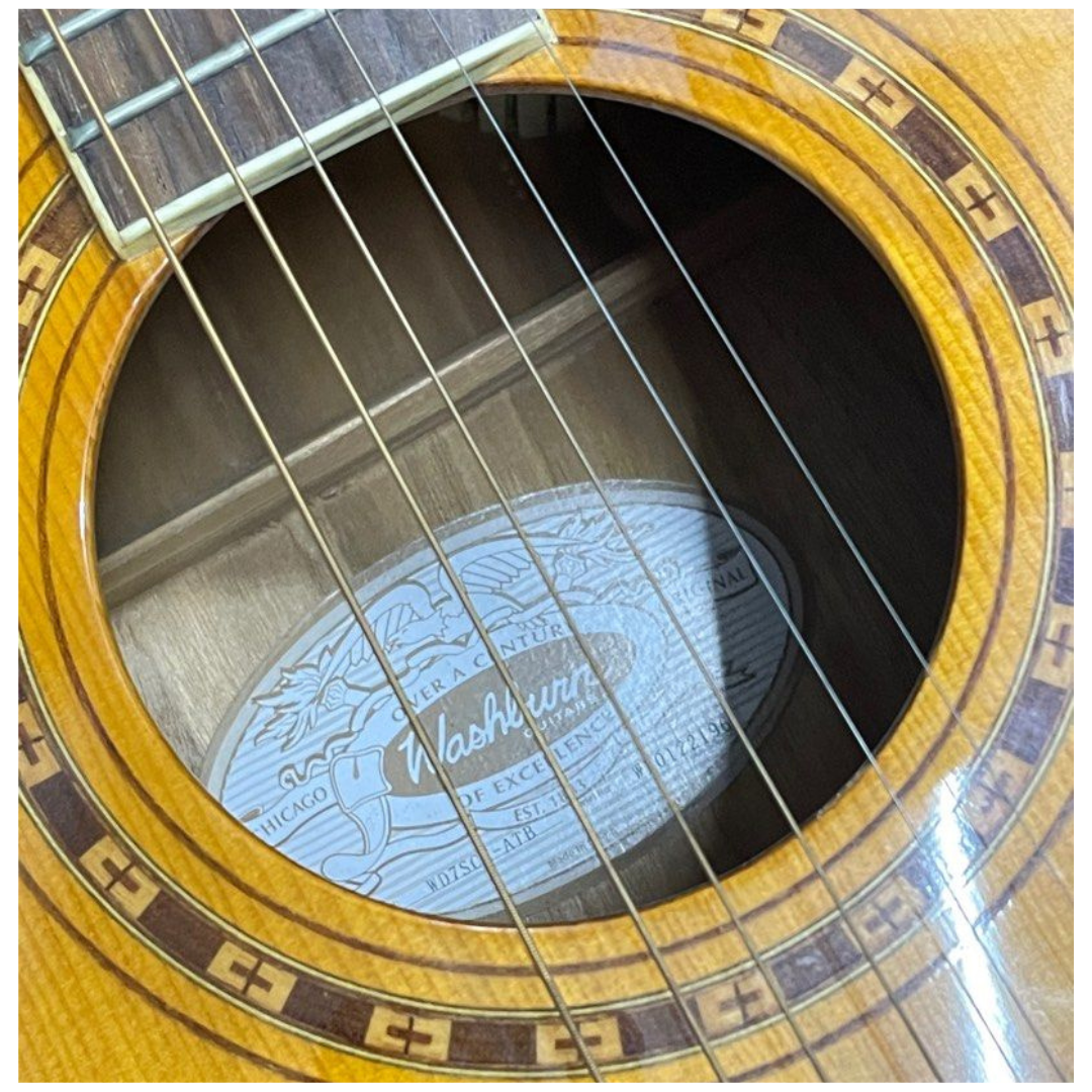 Washburn Harvest WD7SCE-ATB Acoustic-Electric Guitar